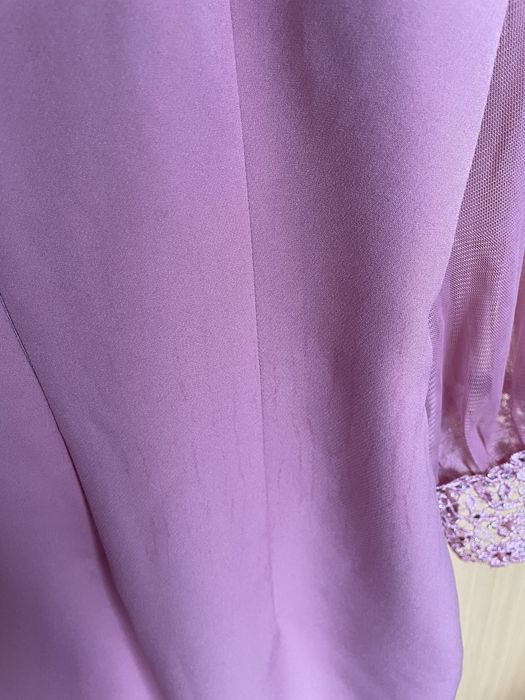 Rochie elegantă roz pudră