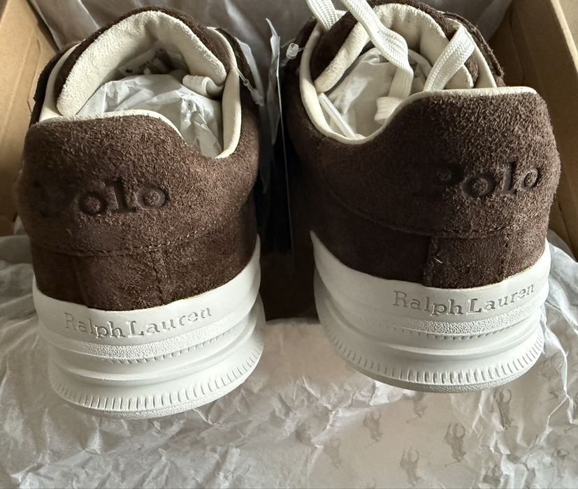 Polo Ralph Lauren Hrt Crt II ОРИГИНАЛ дамски сникърси/кецове велур 37