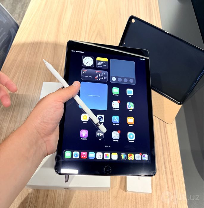 iPad 9th Gen 64GB Wi-Fi + Apple Pencil 1 — Ideal holatda