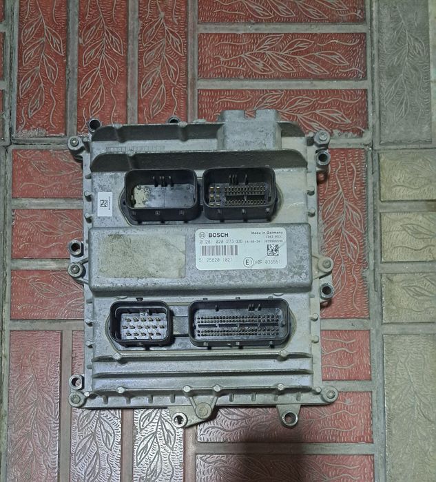 МАН Евро 6 компьютер и проводка