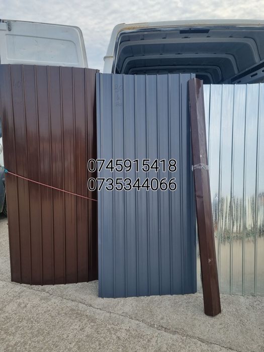 Tablă cutată Colorată