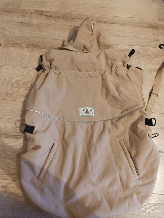 Ham /sistem de purtare bebe/marsupiu +husa iarna