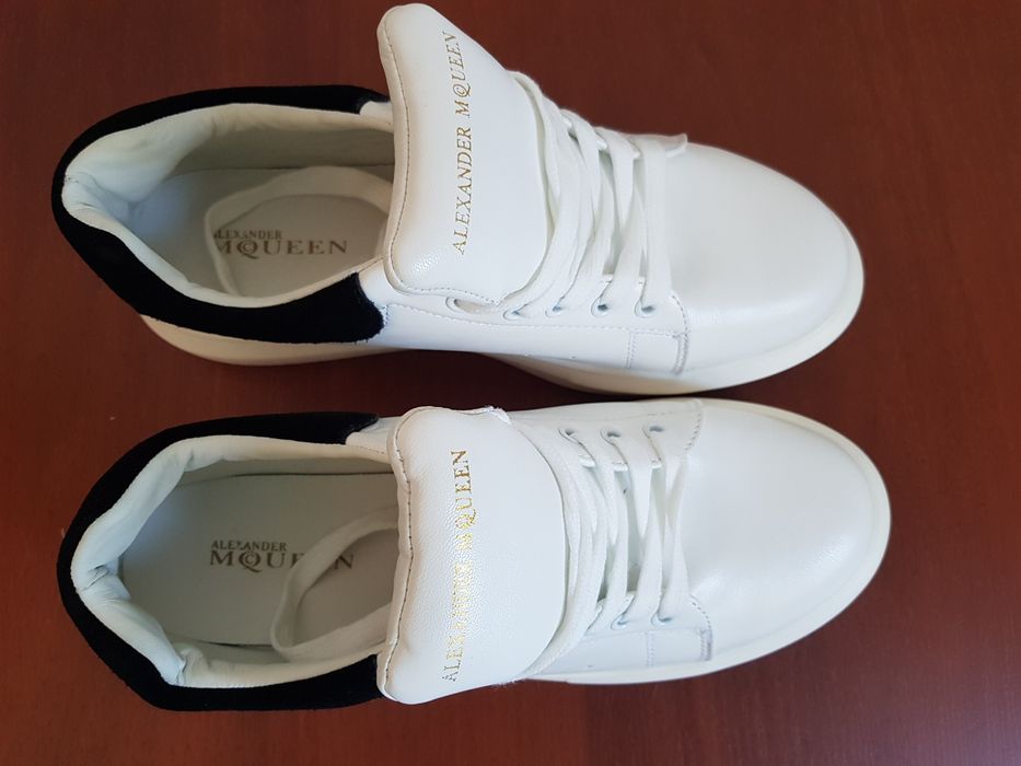 Продам новые кожанные кеды (репл. Alexander McQueen)