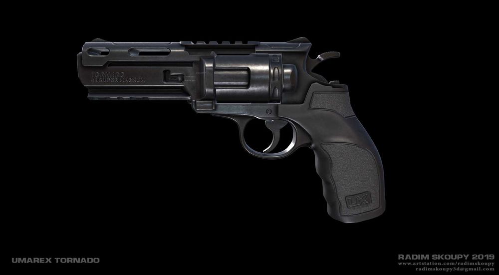 Pistol [PUTERNIC] Cu Bile De CAUCIUC ~205 M/s!!~ Airsoft Co2 Gaz AKM