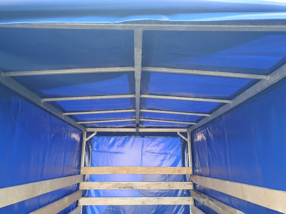 Remorcă Rotaru Trailers M3 tandem cu prelată 750kg