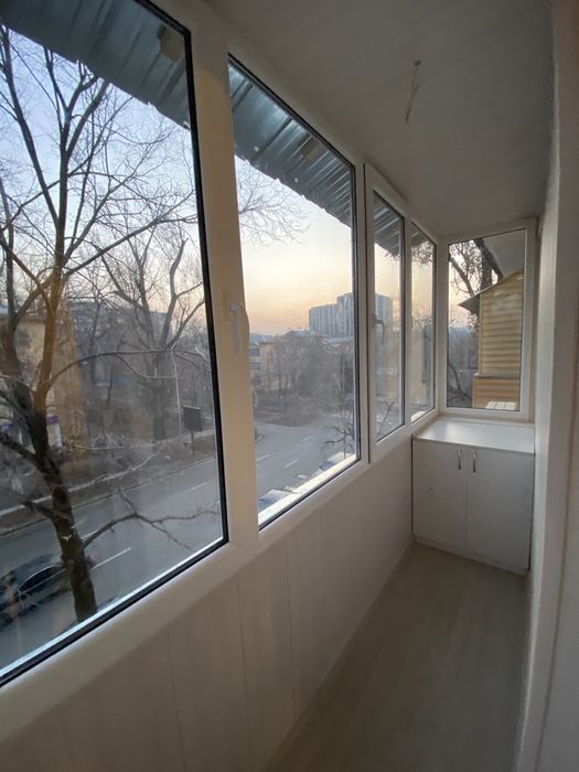 Утепление остекление балкона