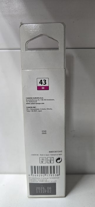 Оригинальные чернила Canon 43 M