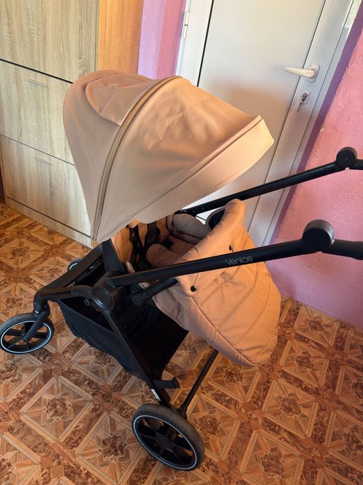 Бебешка количка 2 в 1 Lorelli Premium - Venice,Beige