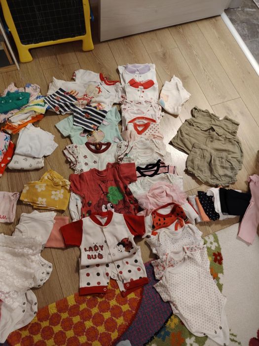 Летни дрехи за момиче - 3/6 месеца!