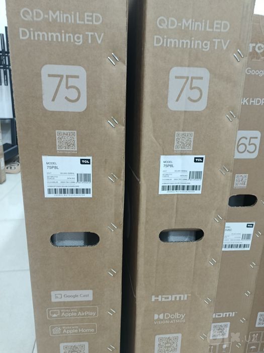 Телевизор TCL 85 Smart TV — Гарантия + Бесплатная доставка