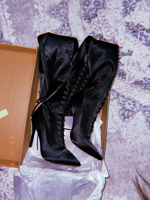 Сапоги черные Asos