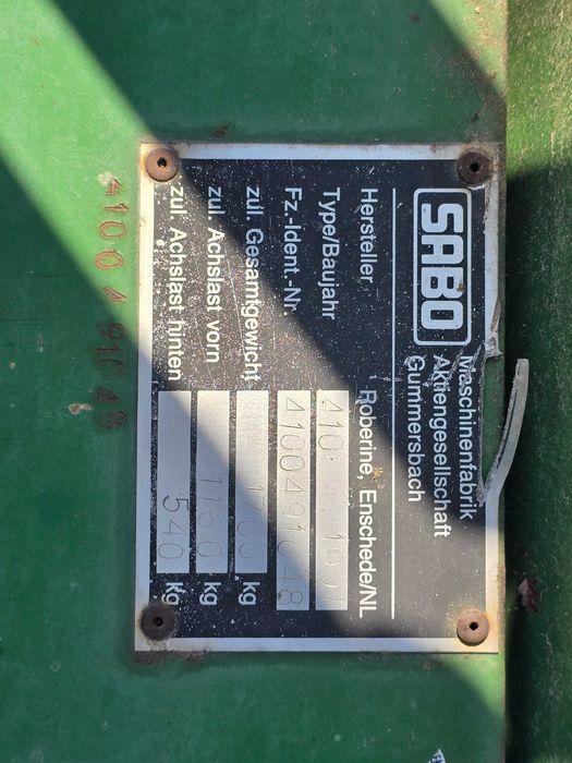 Самоходна косачка Sabo Roberine 410