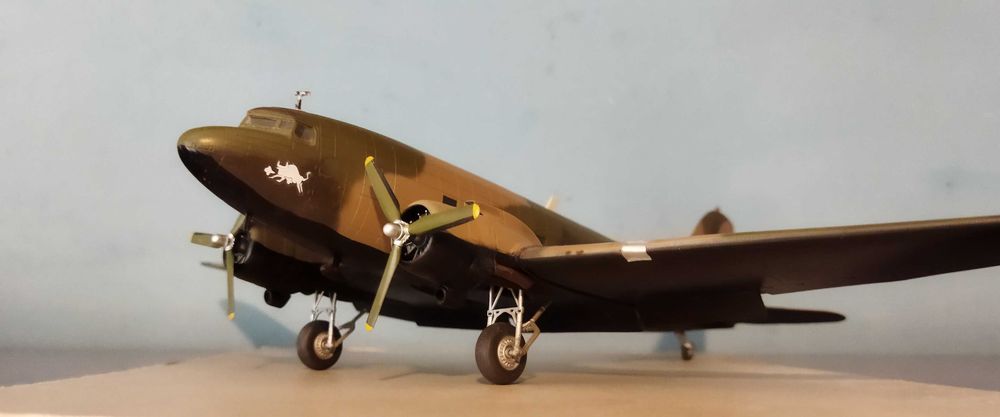 подарочная модель самолёта AC-47 Gunship 1/72 пр. Италия