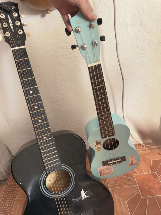 Продам гитары и уклеле вместе или обмен