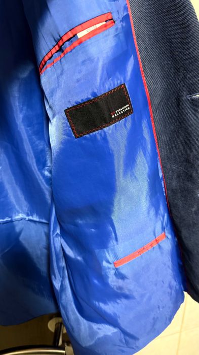 Sacou bărbați bleumarin ,casual/office ,3-4XL ,citiți anunțul!