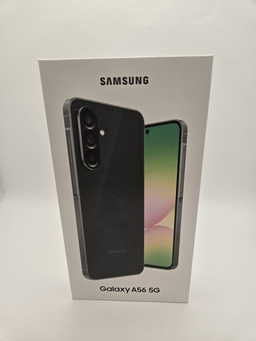 Samsung A56 / Black / sigilat / DeluxGSM