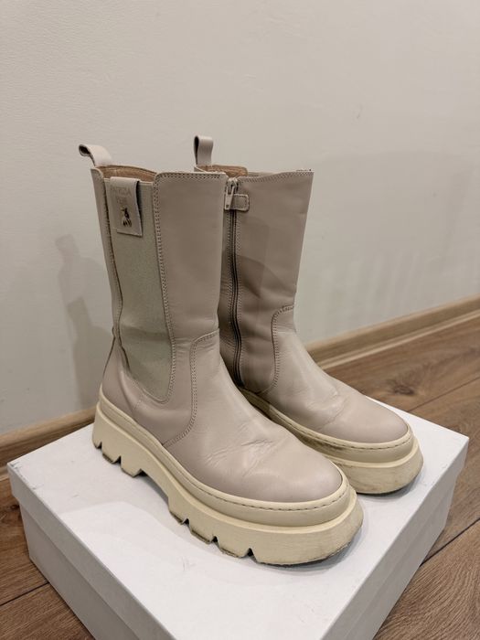 Ботуши Patrizia Pepe естествена кожа