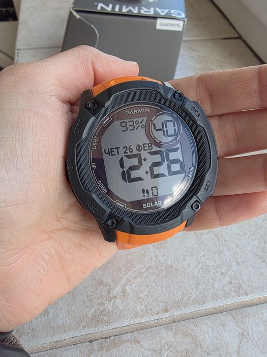 Garmin instinct 2X solar.