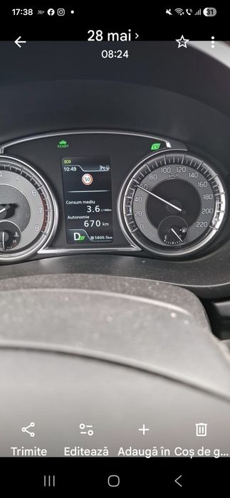 Vand Suzuki S Cross, Full Hibrid, 18300km , unic proprietar.