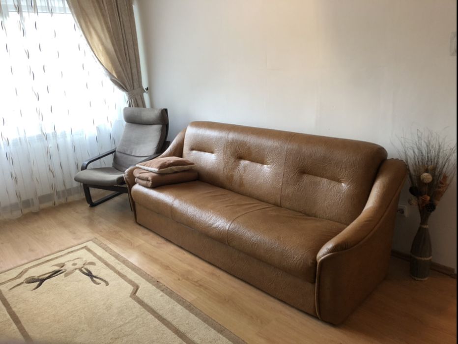 Canapea piele naturala extensibila