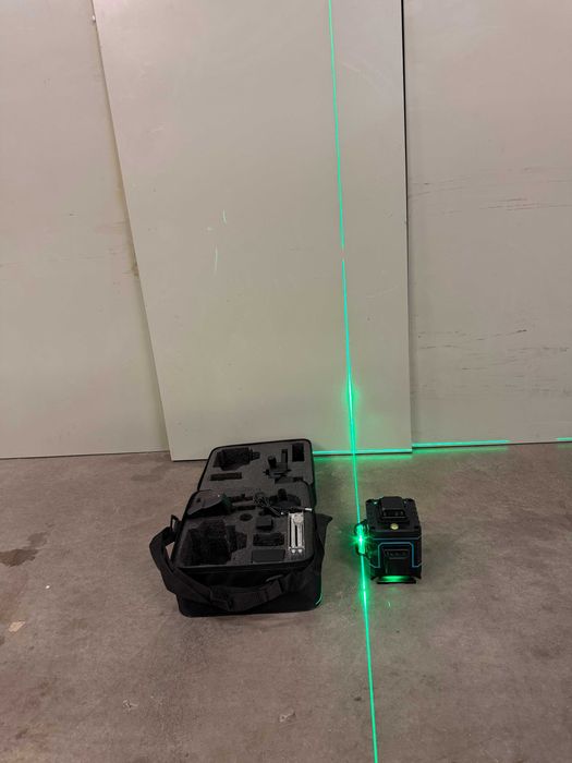 279911	Лазерен нивелир 4D зелен лъч TS