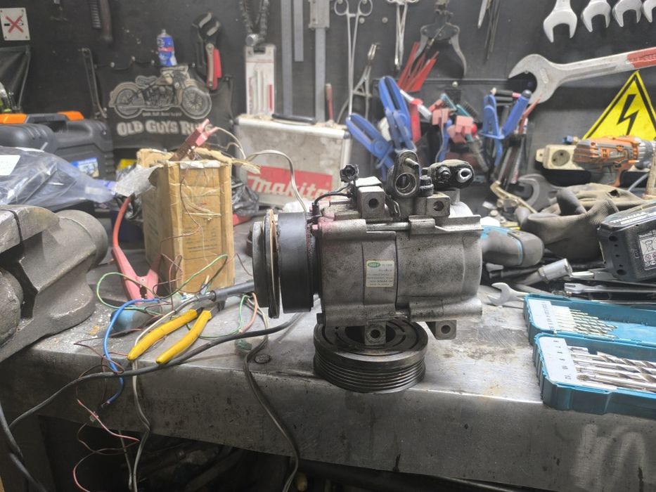 Компрессор кондиционера hundai tucson 2.7 2005