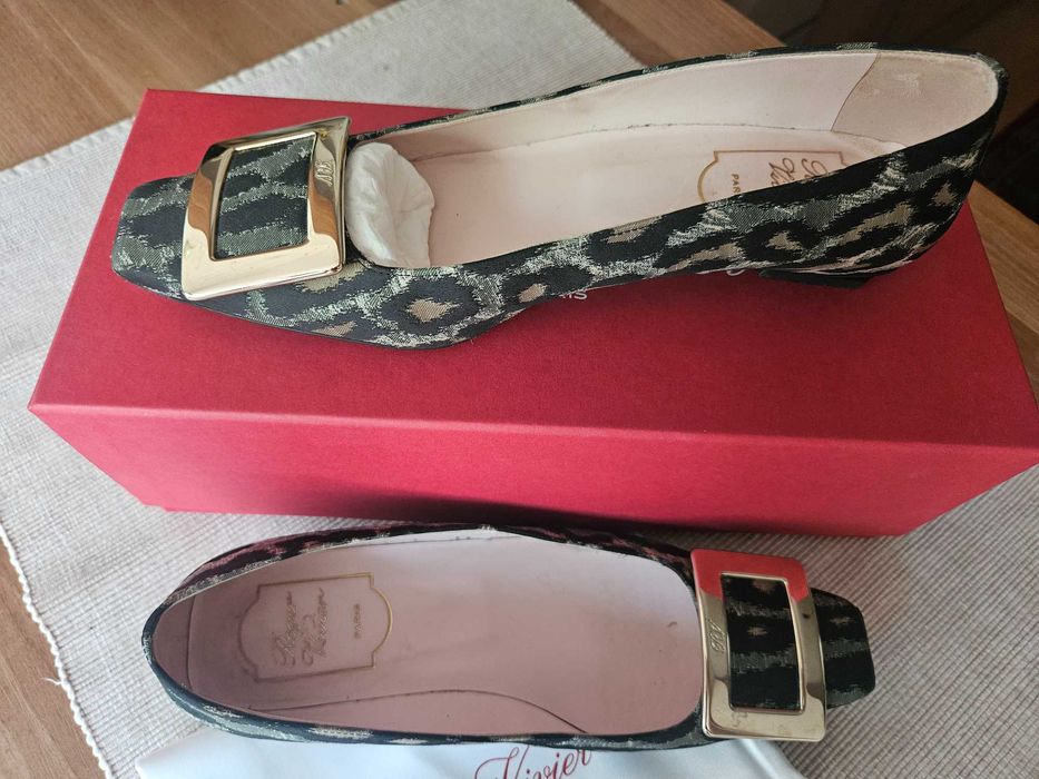Pantofi din piele naturala Roger Vivier - model Belle Vivier | 36.5