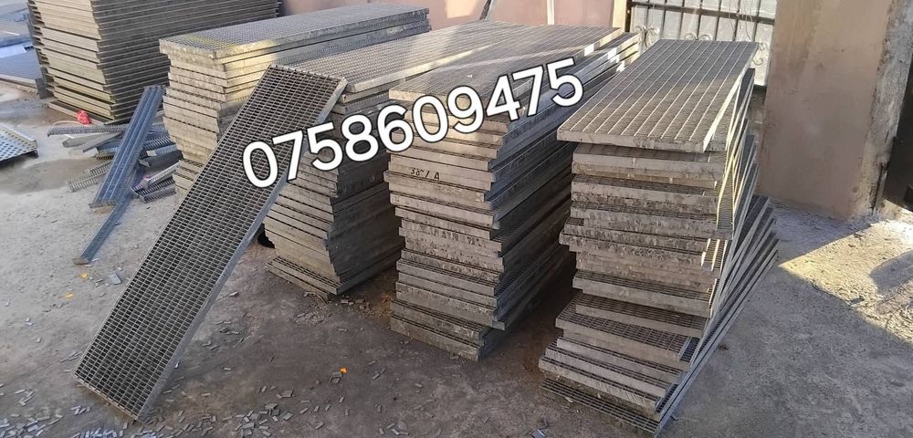 Grilaje-trepte zincate  135x120