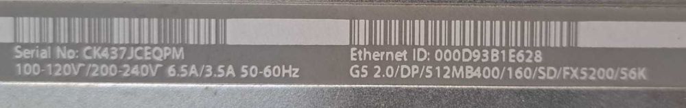 Apple Power Mac G5  A1047 Vintage, de colectie