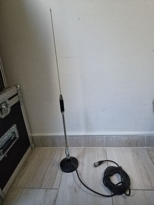 Stație CB Cobra 75 ST AM/FM + antenă PNI inox 66 cm – NOUĂ