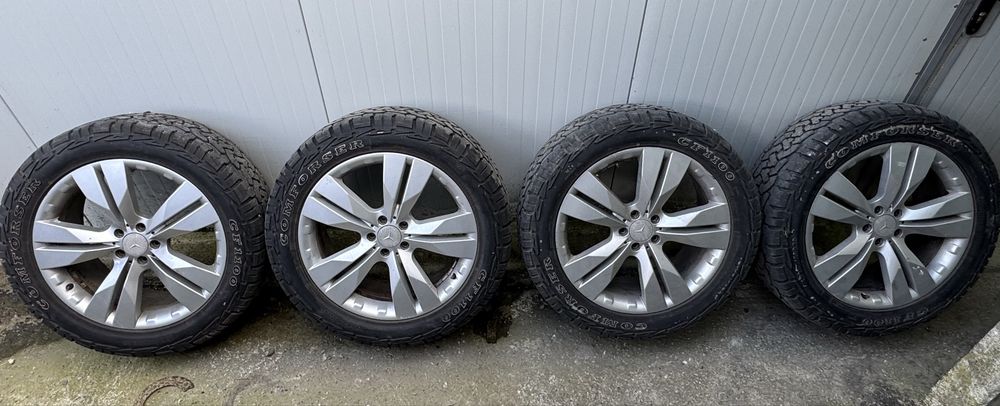 4 бр оригинални джанти Mercedes ML 20ки с офроуд гуми 265/50/20