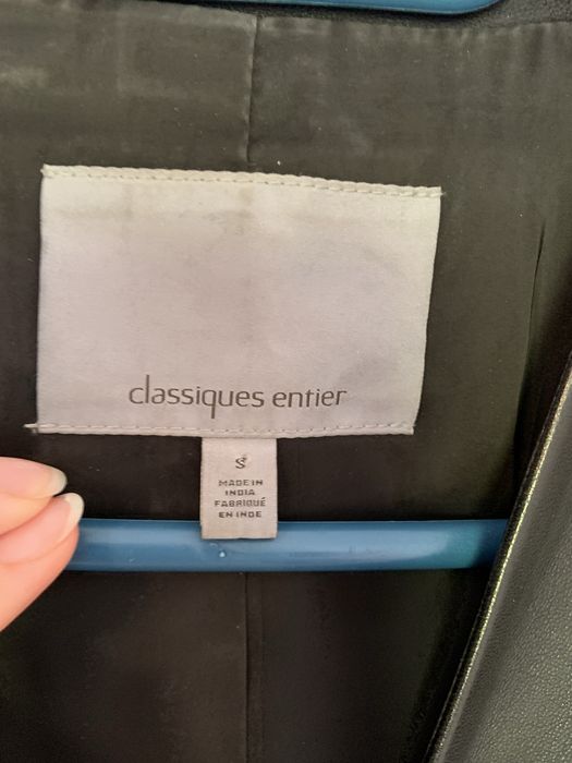 Geaca de piele eleganta