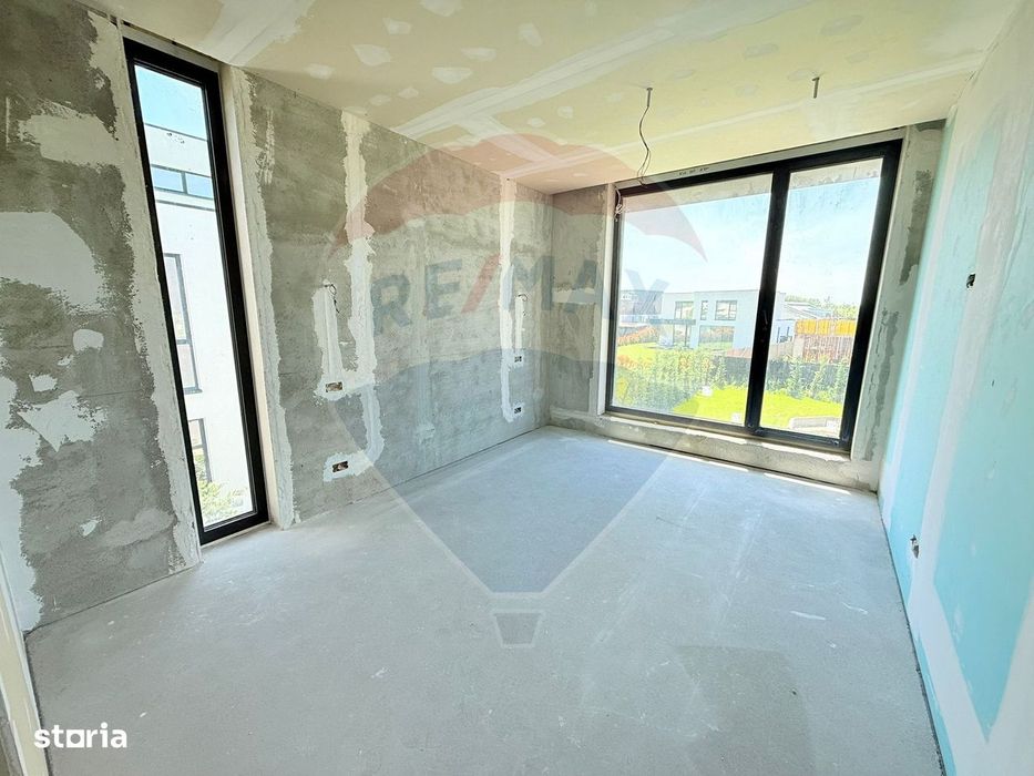 Vilă modernă de vânzare | 5 camere | Dumbrava Vlăsiei | Teren 750 mp