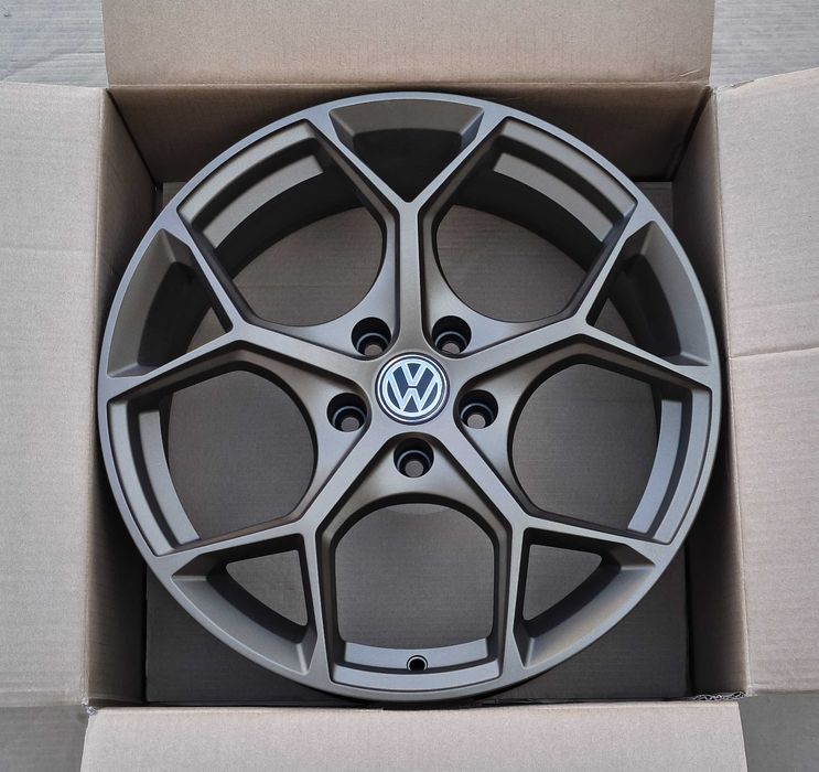 Jante 18 VW Passat Golf 8, 7, 6 T-Roc Tiguan Touran,Tayron, Sharan Arteon Caddy Beetle Touareg CR3  Jante Noi cu Factură și Garanție ‼️autohauss.ro‼️
