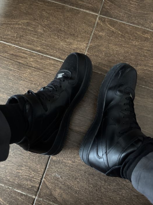 Nike air force high black 44