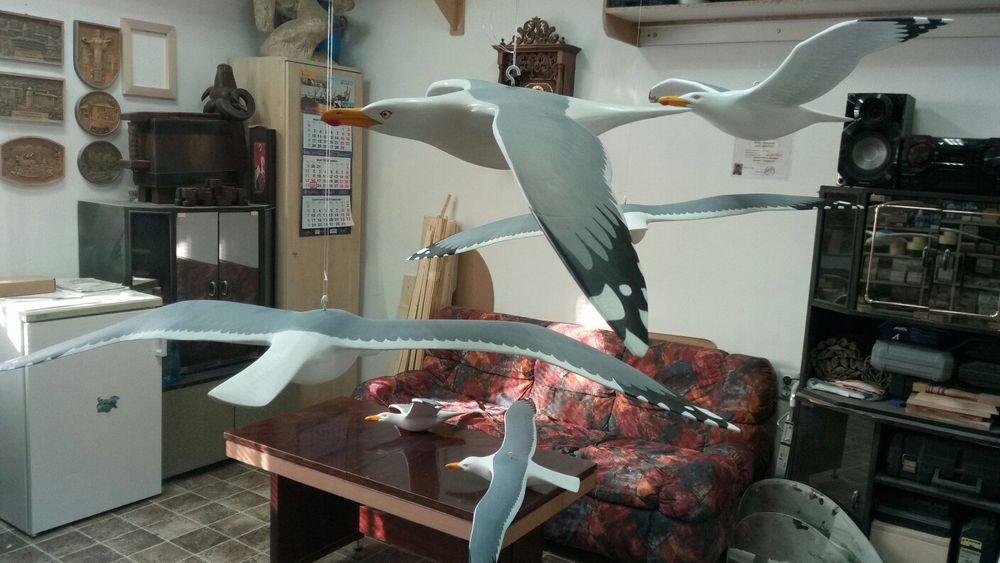 Полилей с гларуси за декорация