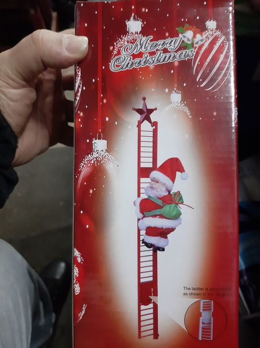 Vând moși Crăciun cățărători și urcători pe scara