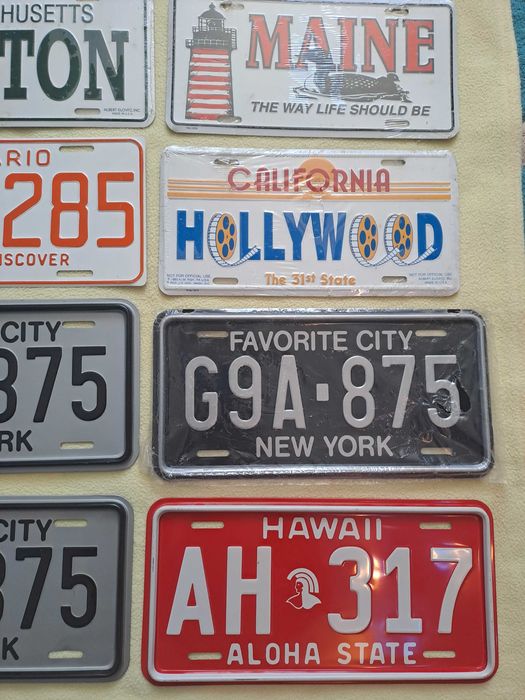 placute numere inmatriculare auto sua