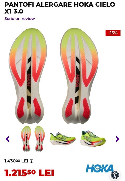 Pantofi alergare Hoka Cielo X1 3.0