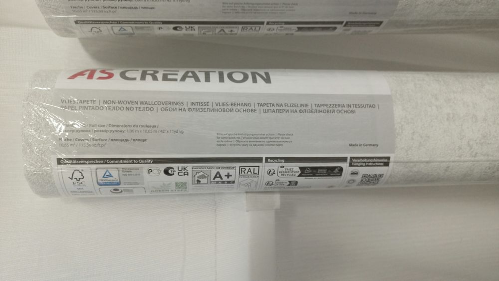 Флизелиновые обои AS Creation