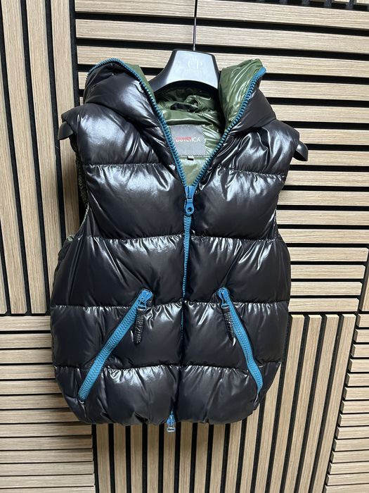 DUVETICA Italy : Дамски елек с пух размер S-M Оригинал