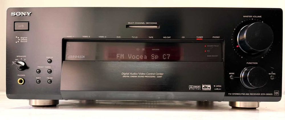 Sony STR-DB925 QS Amplificator 5x100W Toroidal Phono MM Optic Coaxial Receiver