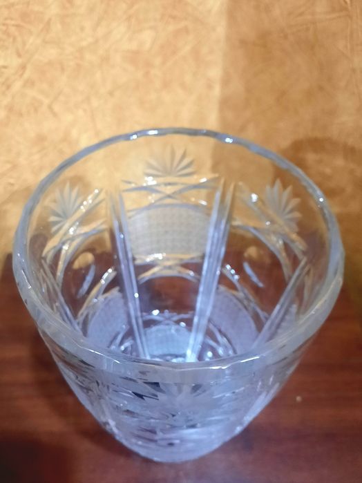 Югославский хрусталь, красивая винтажная ваза, в идеальном состоянии,
