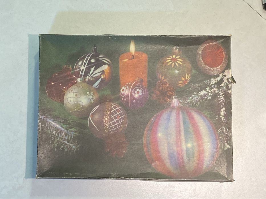 Елочные игрушки СССР