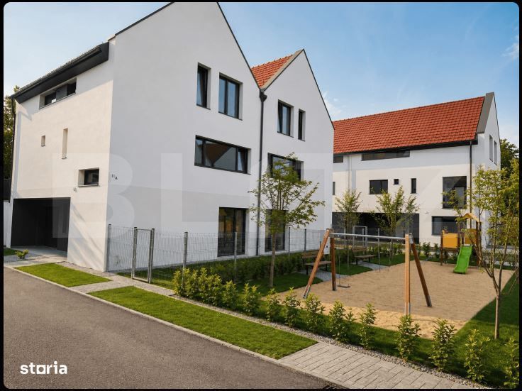 Duplex, 4 dormitoare, 3 bai, 169 mp utili, gradina 137 mp, Zona Buna Z