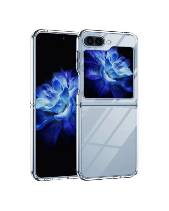 Samsung Z Fold 2 3 4 5 6 Husa Slim Semi Transparent Plastic Fata Spate