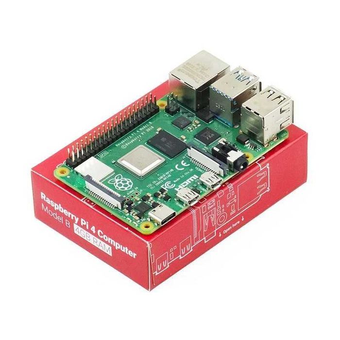 Raspberry Pi 4 Model B cu 4GB RAM, Ca Nou - Garantie