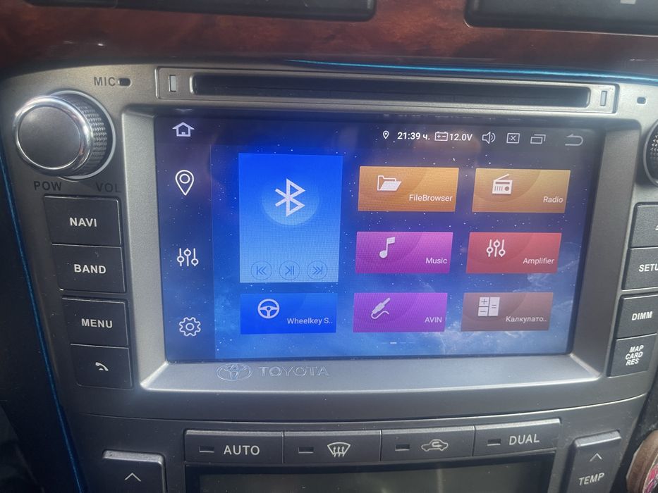 Мултимедия за тойота авенсис т25