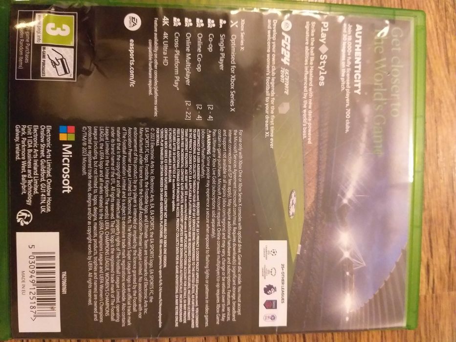 ea sports fc 23 xbox - xbox игра отлична в друга кутия