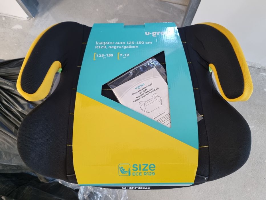 Booster - Înălțător auto / Scaun Auto , 125-150 cm, U-Grow